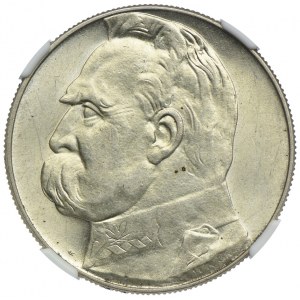 10 złotych 1939, Józef Piłsudski 1939, NGC MS61