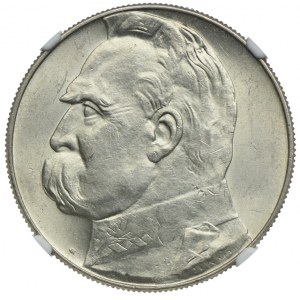 10 złotych 1939, Józef Piłsudski 1939, NGC MS62