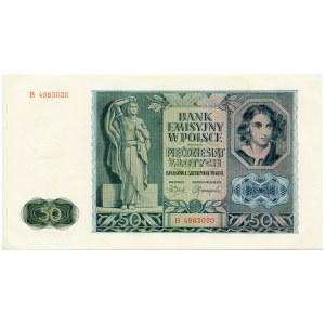 50 złotych 1941 - seria B