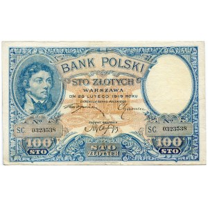 100 złotych 1919 S.C.