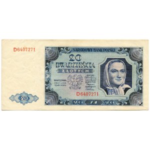 20 złotych 1948, seria D