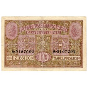 10 marek 1917, Generał seria A