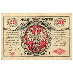 20 Marek Polskich 1917, jenerał, seria A