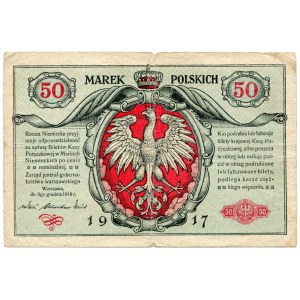 50 Marek Polskich 1917 jenerał, seria A
