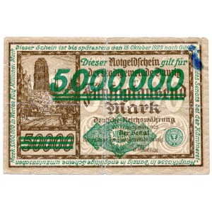 5.000.000 milionów marek 1923, Gdańsk