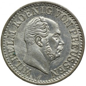 Niemcy, Prusy, 1/2 grosza srebrnego 1868A, Berlin