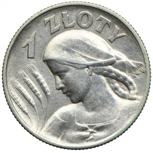 1 złoty 1925 Kobieta i kłosy, Londyn