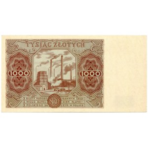 1000 złotych 1947 seria D