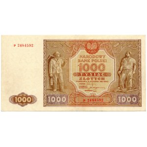 1000 złotych 1946 seria P