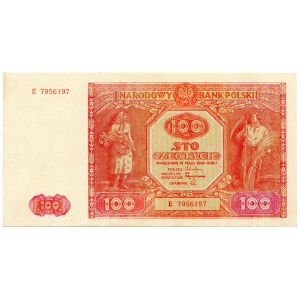 100 złotych 1946 seria E