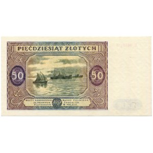 50 złotych 1946 seria K