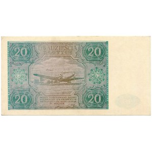 20 złotych 1946 seria C