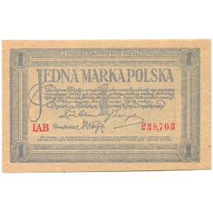 1 marka 1919 seria IAB