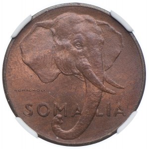 Somalia, 5 centesimi 1950, NGC MS64 RB