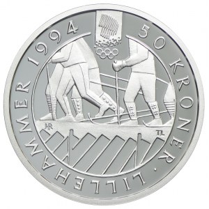 Norwegia, 50 koron 1993