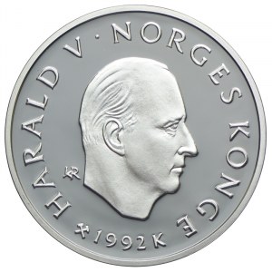 Norwegia, 50 koron 1992
