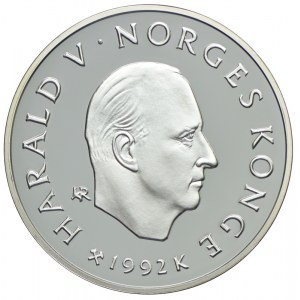 Norwegia, 100 koron 1992