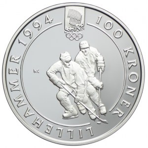 Norwegia, 100 koron 1992