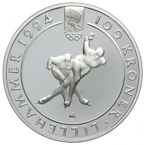 Norwegia, 100 koron 1991