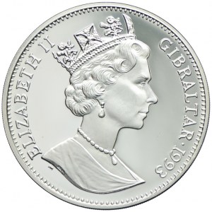 Gibraltar, 1 korona 1993