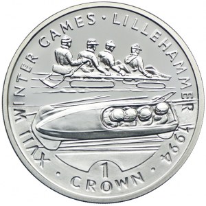 Gibraltar. 1 korona 1993