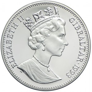 Gibraltar. 1 korona 1993