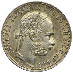 Węgry, Franciszek Józef, 1 forint 1892 KB, Kremnica