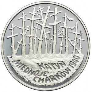 20 złotych 1995, Katyń, Miednoje, Charków