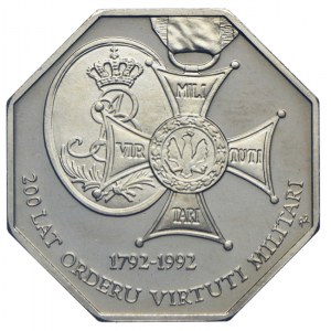 50.000 złotych 1992, 200 lat Orderu Virtuti Militari