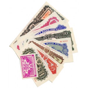Emisja pamiątkowa banknotów emisji 1944 roku, odbitka z oryginalnych klisz w roku 1974.
