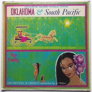 Ulubione piosenki z Oklahoma! & South Pacific / The Mayfair Symphonette Orchestra And Singers ‎Favorite show tunes / musical
