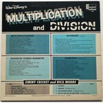 Jiminy Cricket & Rica Moore ‎– Walt Disney's Multiplication And Division / Jiminy Świerszcz i Rica Moore - Mnożenie i dzielenie - Walt Disney