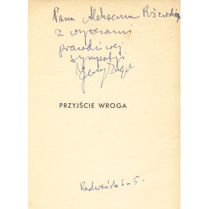 ZAGÓRSKI Jerzy (1907-1984): Przyjście wroga. Poemat - baśń. Warszawa
