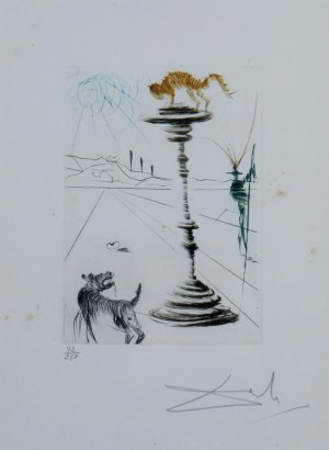 Salvador Dali (1904-1989), Pies i kot