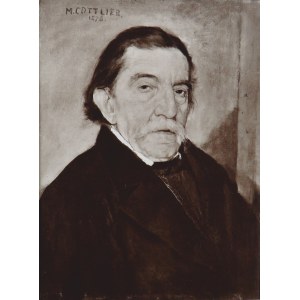 Maurycy Gottlieb (1856-1879), Portret Ignacego Kurandy, 1878