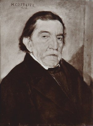 Maurycy Gottlieb (1856-1879), Portret Ignacego Kurandy, 1878