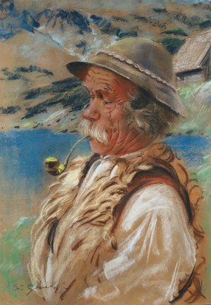 Stanisław Górski (1887-1955), Baca z fajką