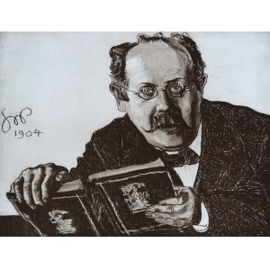 Stanisław Wyspiański (1869-1907), Portret Prof. Dr. Leona Sternbacha