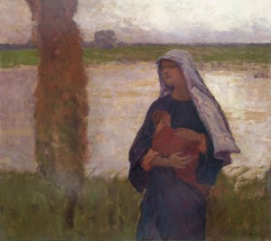 Władysław Wankie (1860 Warszawa - 1925 tamże), Madonna, ok. 1917 r.