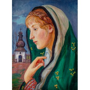 Wlastimil Hofman (1881 Praga - 1970 Szklarska Poręba), Madonna