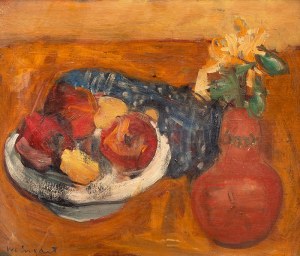 Joachim Weingart (1895 Drohobycz - 1942 Oświęcim), Martwa natura z owocami