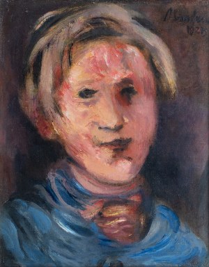 Alfred Aberdam (1894 Lwów – 1963 Paryż), Autoportret ,1927r.
