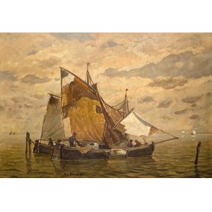 Ludwig Dill (1848 Gernsbach - 1940 Karlsruhe), Imbarcazioni