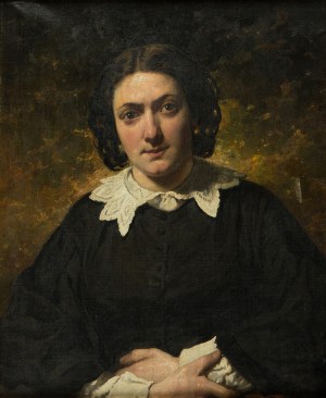 Aleksander Raczyński (1822-1883), Portret kobiety, 1857 r.