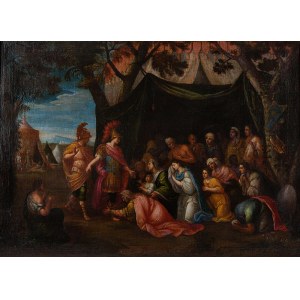 Follower of Charles Le Brun (1619-1690) MN (18th century), Family of Darius before Alexander
