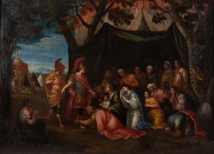 Naśladowca Charles'a Le Bruna (1619-1690) MN (XVIII w.), Rodzina Dariusza przed Aleksandrem