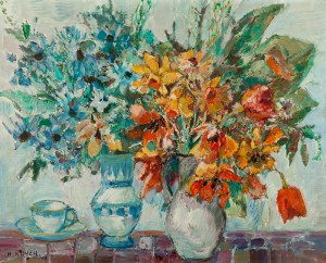 Henryk Krych (1905-1980), Martwa natura - Kwiaty