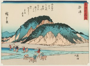 Utagawa Hiroshige (1797-1858), Okitsu, XX w.