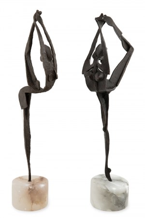 Monika Osiecka (ur. 1965), Para rzeźb:Balet-Normandia, 2017 r. I i Balet Normandia II, 2018 r.