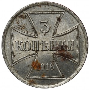 Ost, 3 kopiejki 1916 A, Berlin